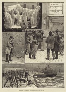 Croquis à Liverpool pendant le gel - Frank Dadd
